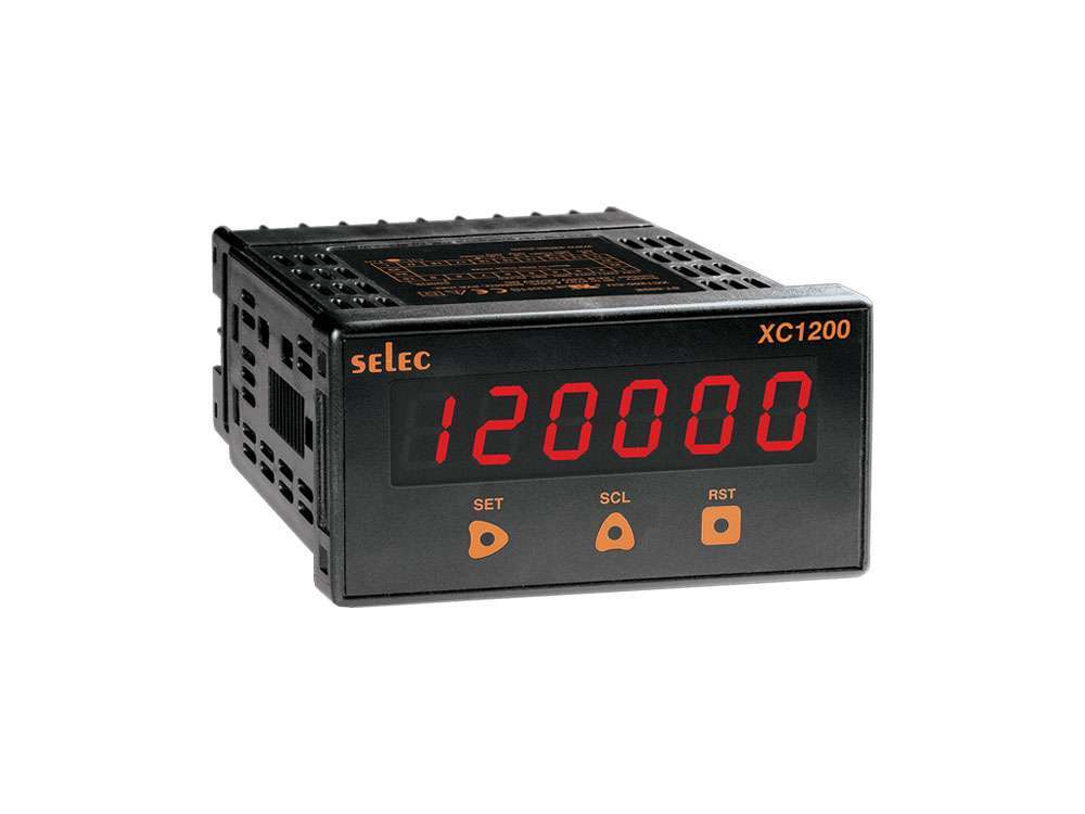 XC1200 Bộ đếm tốc độ và tổng LED 6 chữ số Selec