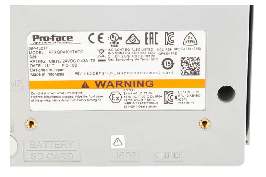 Màn hình Proface 5.7'' LCD TFT GP4000 Series PFXGP4301TADC 5 PFXGP4301TADC 05