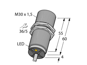Cảm biến từ tiệm cận Turck BI15-M30-AN6X