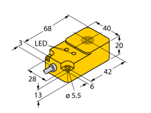 Cảm biến từ tiệm cận Turck Bi15U-Q20-AP6X2